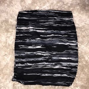 Print Bodycon Skirt